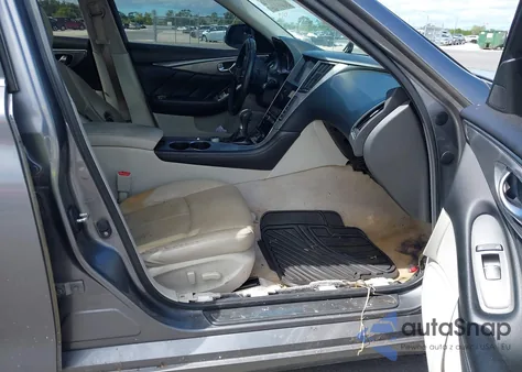 2015 Infiniti Q50 z USA, uszkodzony, nr VIN JN1BV7AR3FM391343